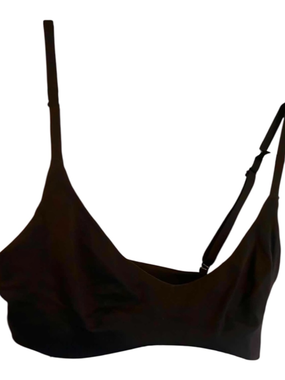 NWT Skims/ Nike Micro Scoop Bra OBSIDIAN Size M